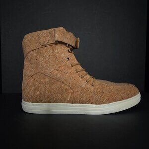 Men's High-Top Negash Hotep V Corkscrew Hook and Loop Strap Sneakers Size 12